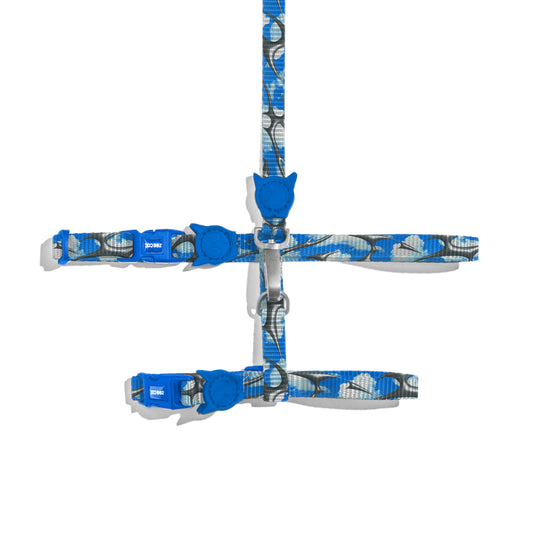 H3D Fly Cat Harness & Leash Set