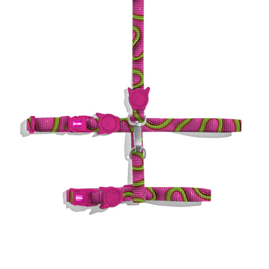 H3D Jelly Cat Harness & Leash Set