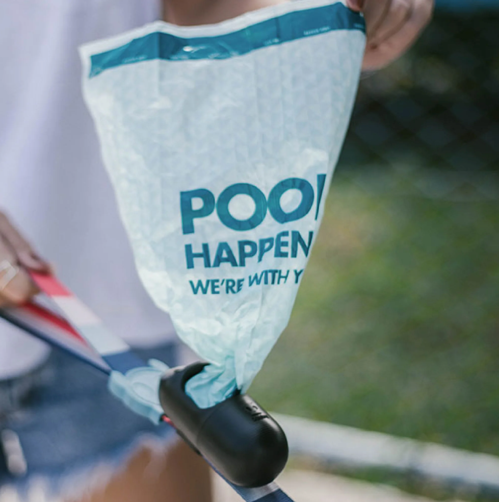 Blue | Plant Based Poop Bags (4 Rolls)