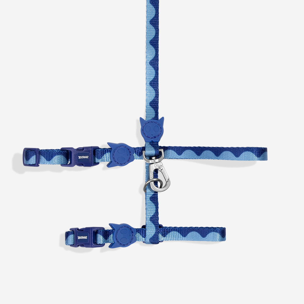 Swell | Cat Harness & Leash Set