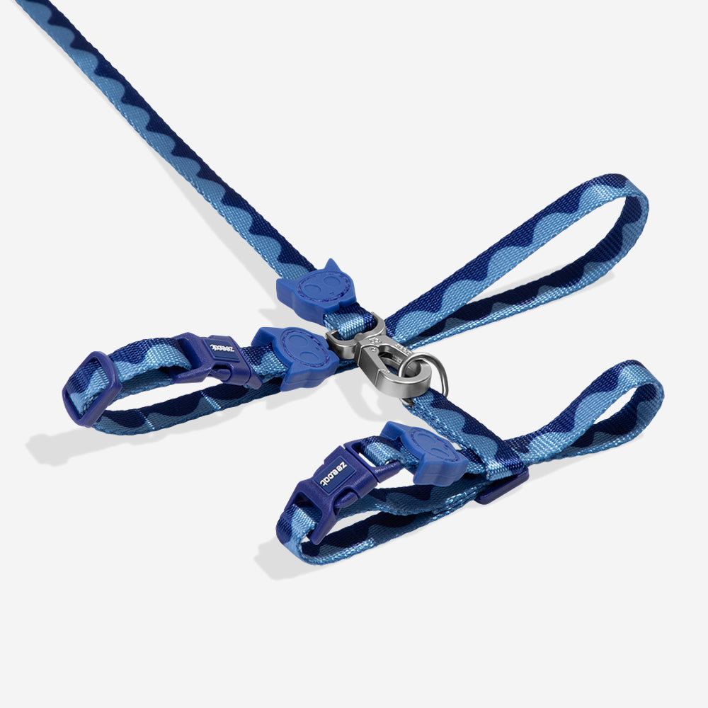 Swell | Cat Harness & Leash Set