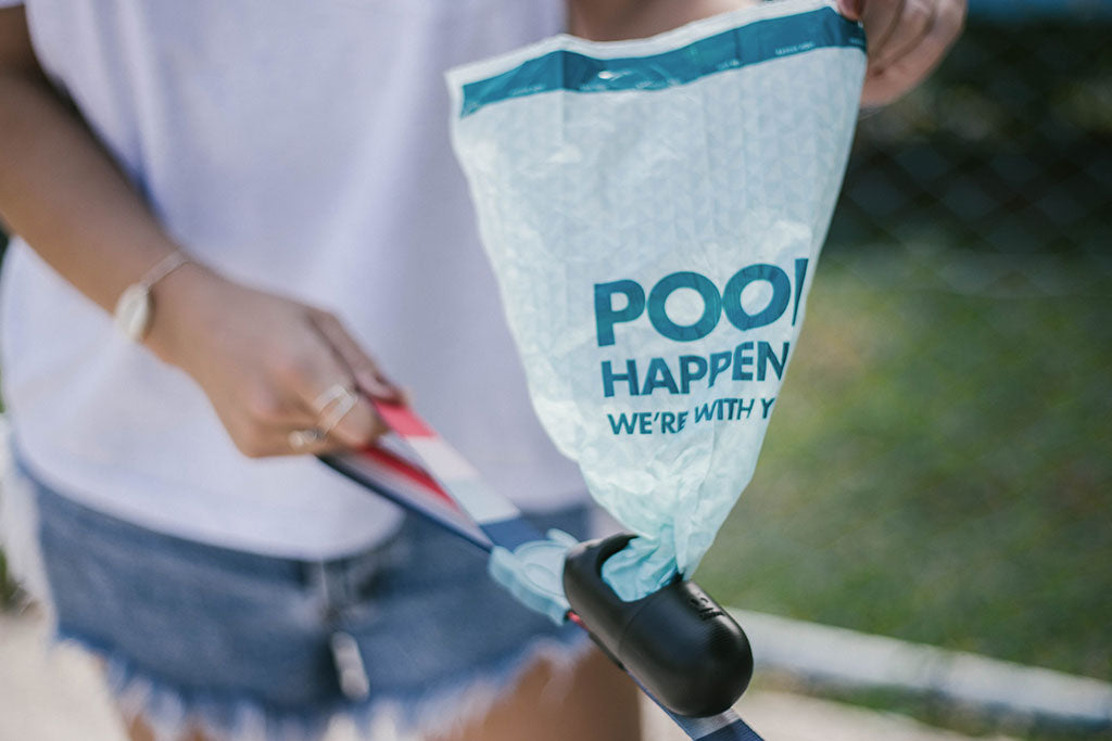 Blue Plant Based Dog Poop Bags | Zee.Dog