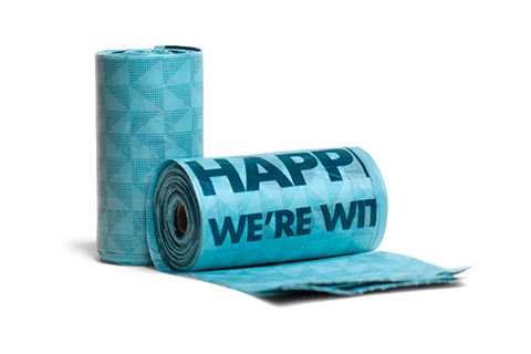Blue Plant Based Dog Poop Bags | Zee.Dog